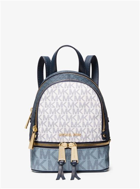 michael kors rhea backpack floral|michael kors rhea small backpack.